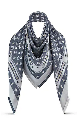 Louis Vuitton - Foulards & Écharpes pour FEMME Studdy Denim online sur Kate&You - M76341 K&Y8631