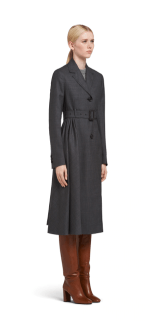 Prada - Manteaux Croisés & Duffle-Coat pour FEMME online sur Kate&You - P644LH_1RYO_F0308_S_192 K&Y2367