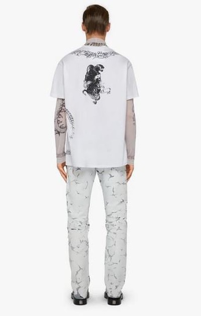 Givenchy - Jeans Larges pour HOMME online sur Kate&You - BM50SU50M6-100 K&Y14590