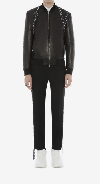 Alexander McQueen - Leather Jackets - for MEN online on Kate&You - 576093Q5HRM1000 K&Y7730