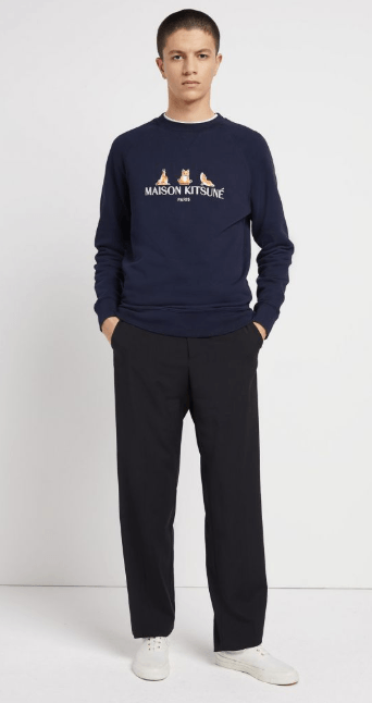 Maison Kitsuné - Sweats pour HOMME online sur Kate&You - EU00355KM0002-NA K&Y8003
