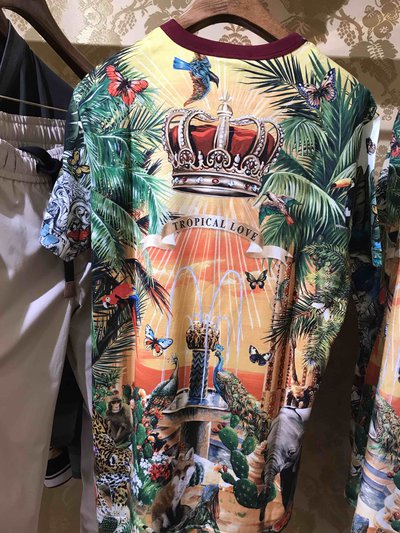 Dolce & Gabbana - T-Shirts & Débardeurs pour HOMME imprimé en coton King online sur Kate&You - ST 20193 K&Y1731
