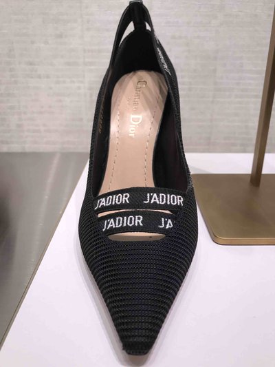 Dior - Escarpins pour FEMME Escarpin J'Adior en tissu technique noir online sur Kate&You - KCP306TFL_S20X K&Y1534
