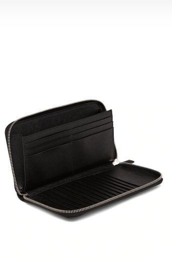 Prada - Portefeuilles et Porte-documents pour HOMME Portefeuille en cuir saffiano online sur Kate&You - 2ML041_2B8U_F0002 K&Y8407