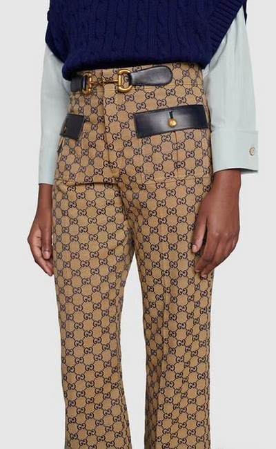 Gucci - Pantalons Amples pour FEMME online sur Kate&You - 681507Z8AWK9120 K&Y15399