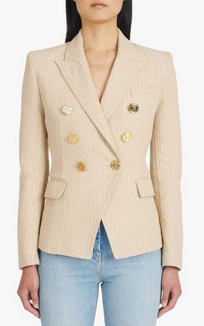 Balmain - Fitted Jackets - for WOMEN online on Kate&You - XF1SG030CB65GID K&Y16607