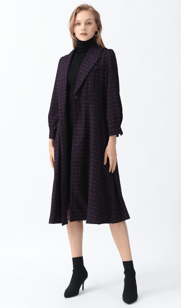 Chicwish - Manteaux Croisés & Duffle-Coat pour FEMME online sur Kate&You - D191125016 K&Y7485