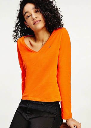 Tommy Hilfiger - T-shirts pour FEMME online sur Kate&You - WW0WW30489 K&Y10432