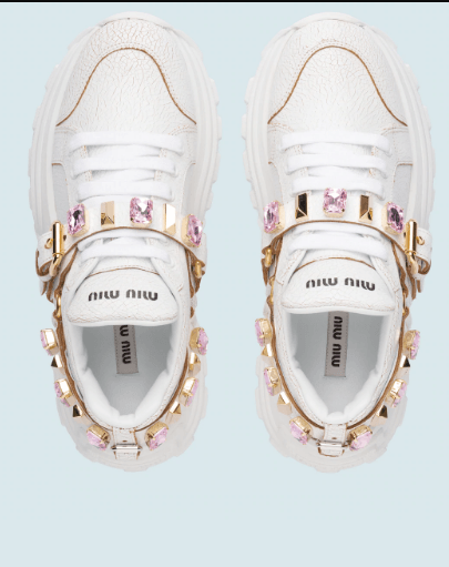 Miu Miu - Trainers - for WOMEN online on Kate&You - 5E773C_3L2I_F0E1Q_F_075 K&Y6076