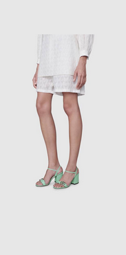 Gucci - Sandals - Sandales à talon moyen avec Double G pour femme for WOMEN online on Kate&You - 628012 A3N00 3926 K&Y8372