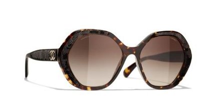 Chanel - Lunettes de soleil pour FEMME online sur Kate&You - Réf.5451 C622/S6, A71425 X08203 S2216 K&Y10665