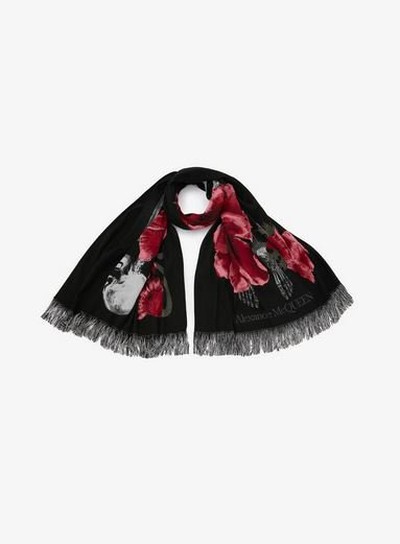 Alexander McQueen - Foulards & Écharpes pour FEMME online sur Kate&You - 809989886 K&Y12668