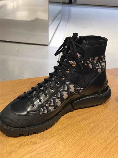 Dior Homme - Boots - Oblique et veau noir for MEN online on Kate&You - 3BO219YOF_H169 K&Y1839
