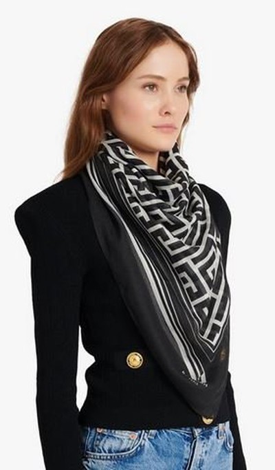 Balmain - Scarves - for WOMEN online on Kate&You - XF1XF016CB90GFE K&Y16625