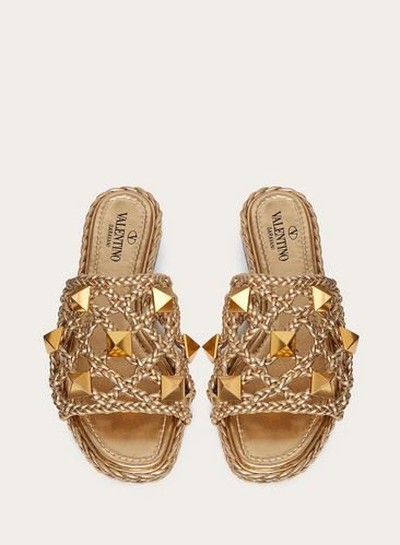 Valentino - Slippers pour FEMME Roman Stud Valentino Garavani online sur Kate&You - VW0S0BP8HZFD81 K&Y13462