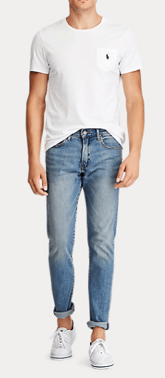 Ralph Lauren - Jeans Courts pour HOMME online sur Kate&You - 492679 K&Y10050