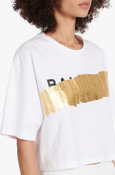 Balmain - T-shirts - for WOMEN online on Kate&You - XF0EE020BB46GAD K&Y16112