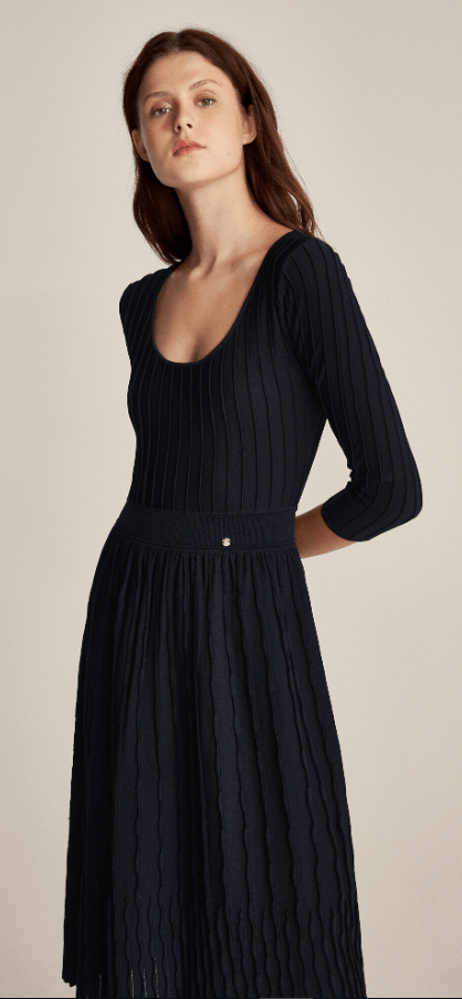 Cortefiel - Robes Mi-longues pour FEMME online sur Kate&You - 6197353 K&Y7261