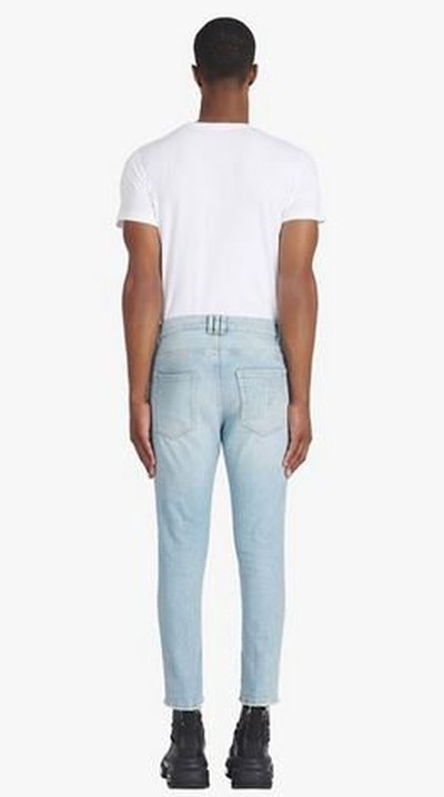 Balmain - Jeans Slim pour HOMME online sur Kate&You - XH1MH060DB536FC K&Y14356