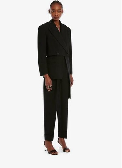 Alexander McQueen - High-Waisted Trousers - for WOMEN online on Kate&You - 702505QJACX1000 K&Y16025