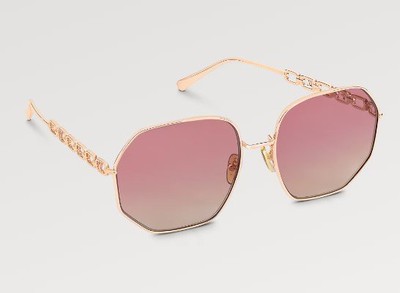 Louis Vuitton Sunglasses LV Chain Kate&You-ID17018
