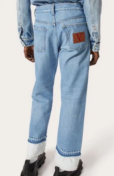 Valentino Garavani - Jeans Larges pour HOMME online sur Kate&You - XV3DE02W832H80 K&Y14776