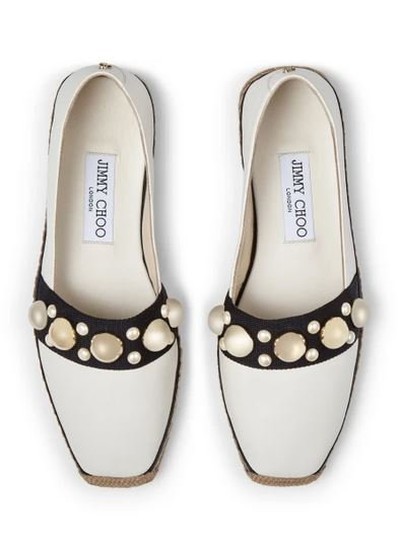 Jimmy Choo - Espadrilles - DRU FLAT for WOMEN online on Kate&You - DRUFLATZOR K&Y14246