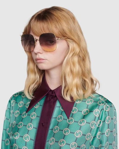 Gucci - Sunglasses - for WOMEN online on Kate&You - ‎648494 I3330 8076 K&Y11481
