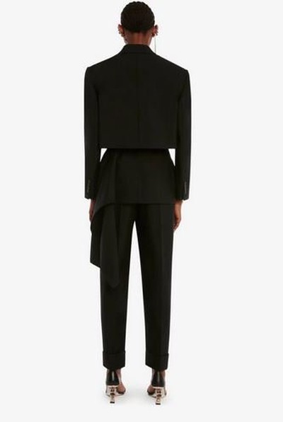 Alexander McQueen - High-Waisted Trousers - for WOMEN online on Kate&You - 702505QJACX1000 K&Y16025