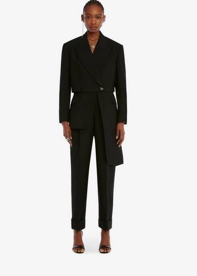 Alexander McQueen - High-Waisted Trousers - for WOMEN online on Kate&You - 702505QJACX1000 K&Y16025