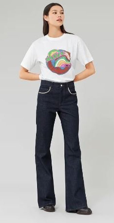 Chloé - T-shirts pour FEMME T-SHIRT DROIT online sur Kate&You - T-SHIRT DROIT K&Y11176