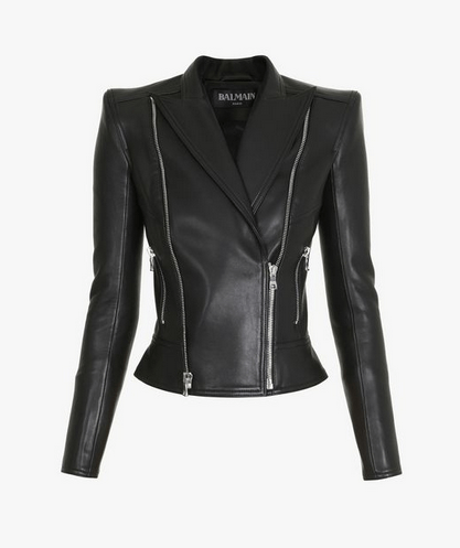 Balmain - Leather Jackets - for WOMEN online on Kate&You - K&Y7551