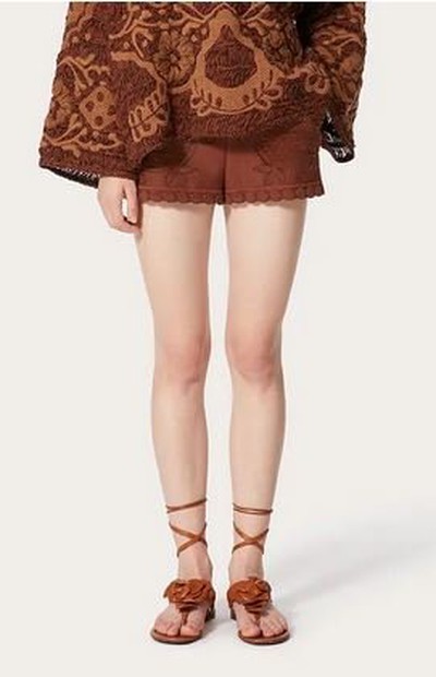 Valentino - High-Waisted Trousers - for WOMEN online on Kate&You - XB3RF1W26W3C30 K&Y14702