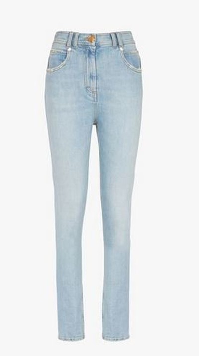 Balmain - Jeans Skinny pour FEMME online sur Kate&You - XF1MF000DB536FC K&Y14335