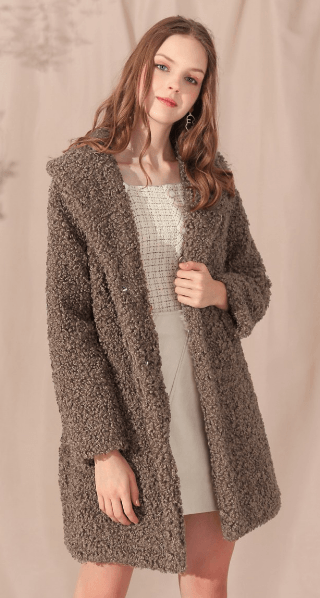 Chicwish - Manteaux Croisés & Duffle-Coat pour FEMME online sur Kate&You - T190905001 K&Y7486
