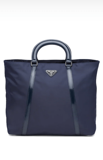 Prada - Shoulder Bags - Fourre-tout moyen en nylon et cuir for WOMEN online on Kate&You - 1BG285_789_F0008_V_NOO K&Y8405