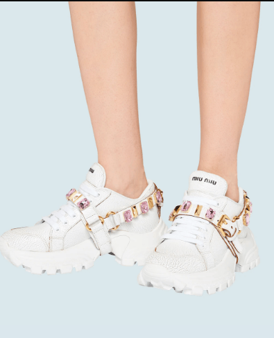 Miu Miu - Trainers - for WOMEN online on Kate&You - 5E773C_3L2I_F0E1Q_F_075 K&Y6076