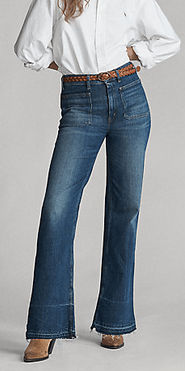 Ralph Lauren - Jeans Bootcut pour FEMME online sur Kate&You - 483848 K&Y9406