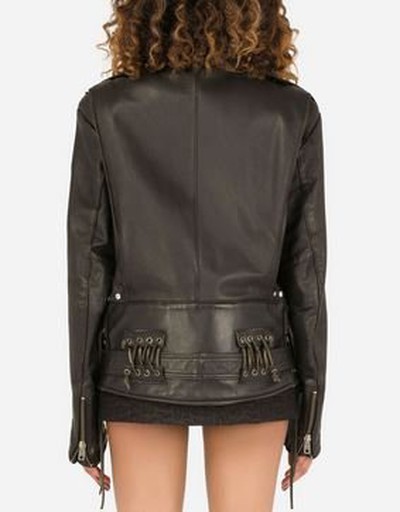 Dolce & Gabbana - Leather Jackets - for WOMEN online on Kate&You - F9N05LGDAUGN0000 K&Y15538
