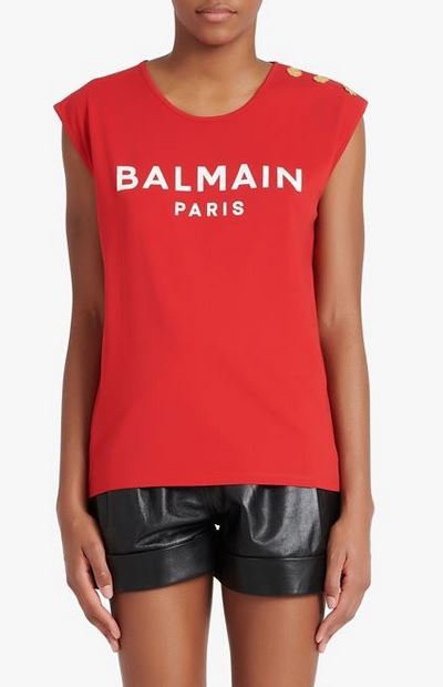 Balmain - T-shirts - for WOMEN online on Kate&You - XF0EB015BB02MBD K&Y16127