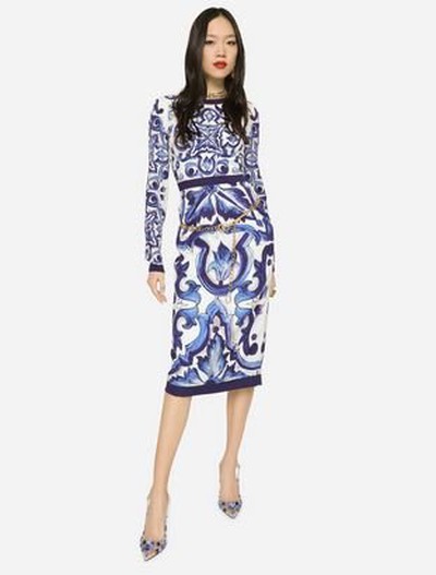 Dolce & Gabbana - Midi dress - for WOMEN online on Kate&You - F6ZJ7THPABKHA3TN K&Y16771