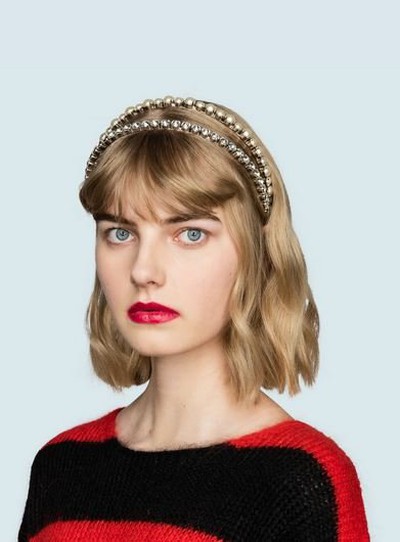 Miu Miu - Accessoires cheveux pour FEMME online sur Kate&You - 5JH003_2ARA_F0QCD K&Y13219