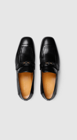Gucci - Loafers - Mocassins avec détail Mors pour homme for MEN online on Kate&You - 630306 0G0V0 1000 K&Y8386