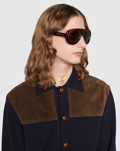 Солнцезащитные очки - Gucci для ЖЕНЩИН онлайн на Kate&You - 691373J07406030 - K&Y16539