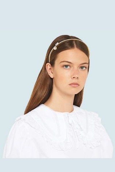 Miu Miu - Accessoires cheveux pour FEMME online sur Kate&You - 5JH064_2D4Y_F0ZJK K&Y13224