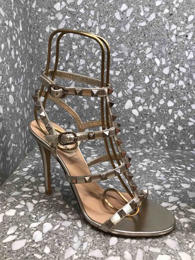 Valentino Garavani - Sandales pour FEMME Sandales Rockstud Doré online sur Kate&You - 105 K&Y1495