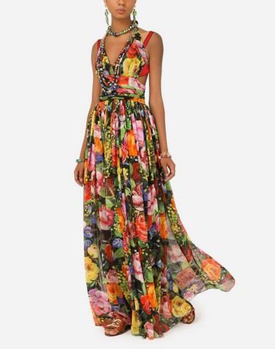 レディース - Dolce & Gabbana ドルチェ&ガッバーナ - ロングドレス | Kate&You - 海外限定モデルを購入 - F6ZS9TIS1KPHN3IZ K&Y15602
