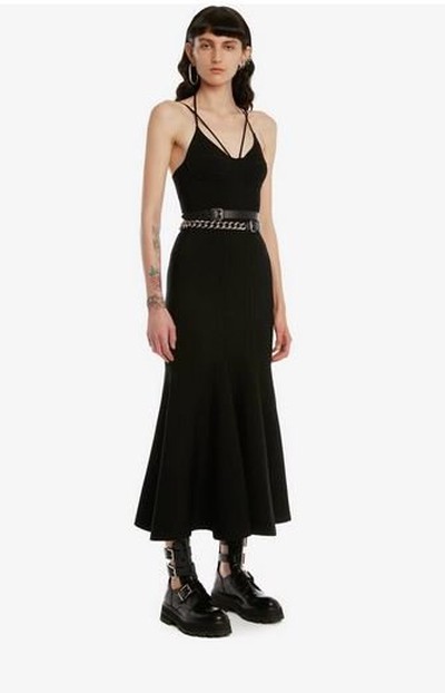 Alexander McQueen - Robes Mi-longues pour FEMME online sur Kate&You - 698401Q1A0V1000 K&Y16021