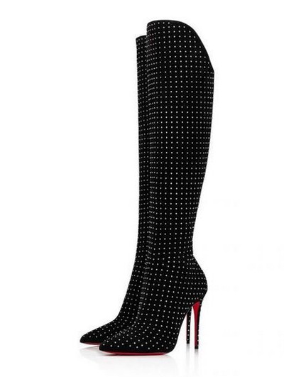 Christian Louboutin - Boots - Alta Botta Plume for WOMEN online on Kate&You - 3210629bk65 K&Y12773