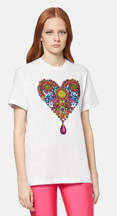 Versace - T-shirts pour FEMME online sur Kate&You - E71HAHP01-ECJ00P_E003 K&Y11427